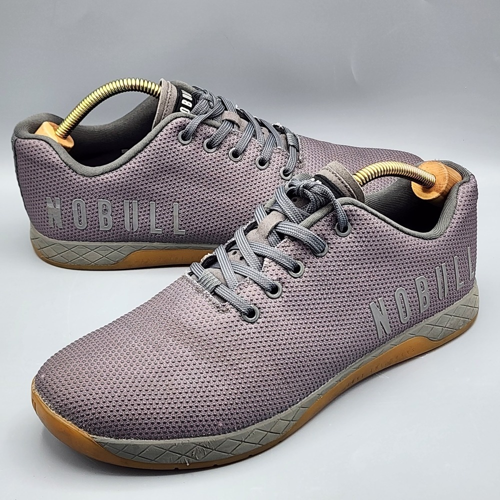 NoBull SuperFabric Crossfit Trainer Size Men's 11.5 Women's 13 Gray Gum Sneakers